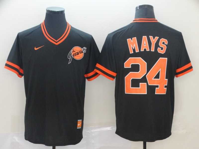 Giants 24 Willie Mays Black Throwback Jerseys,We sell and wholesale Giants 24 Willie Mays Black Throwback Jerseys on line form chian!